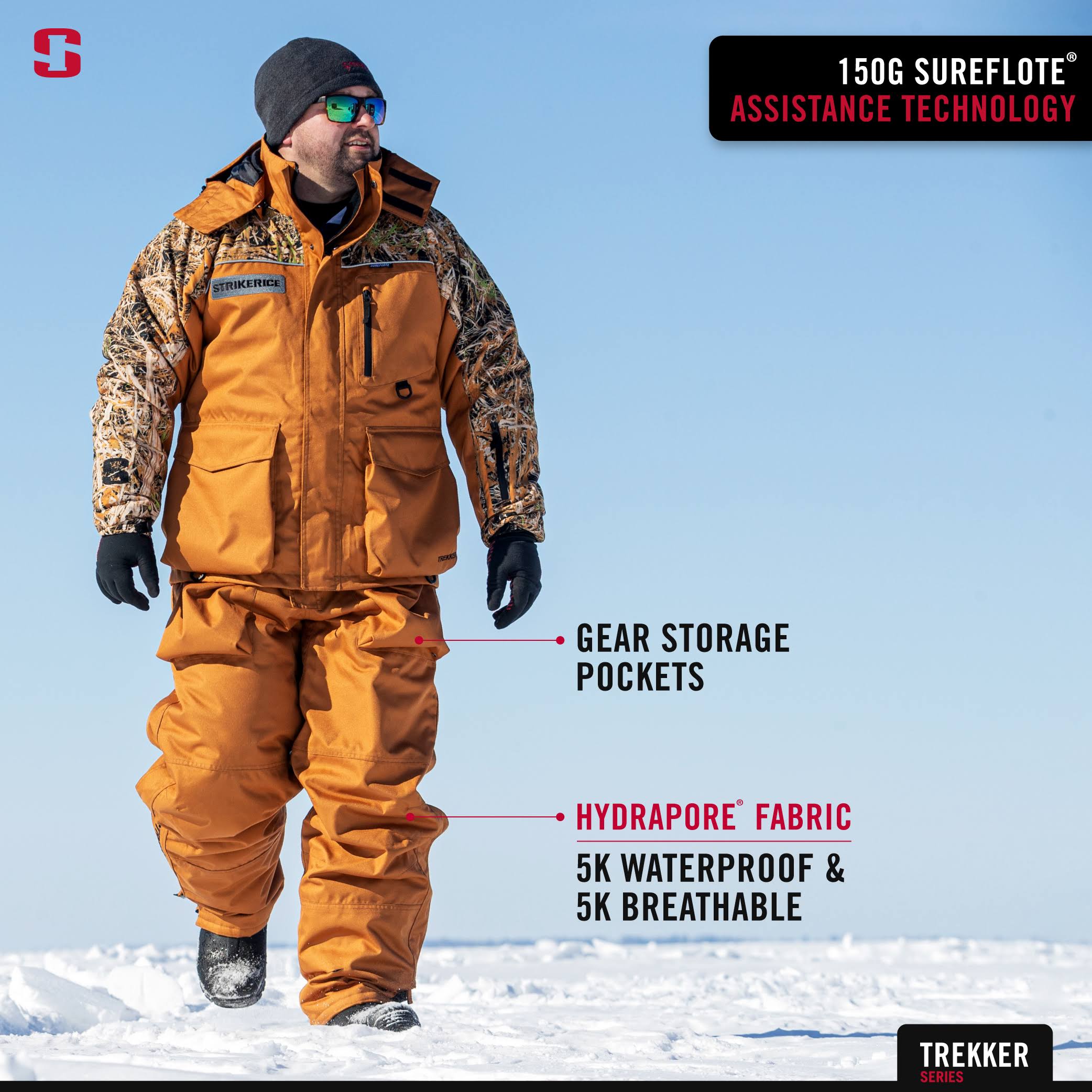 StrikerICE | Trekker Bib Brown / S - Image 3