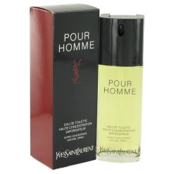 Yves Saint Laurent Ysl Pour Homme Eau De Toilette 3.3 oz